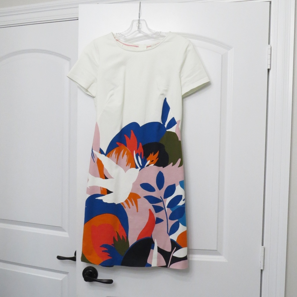 Boden sheath dress cotton